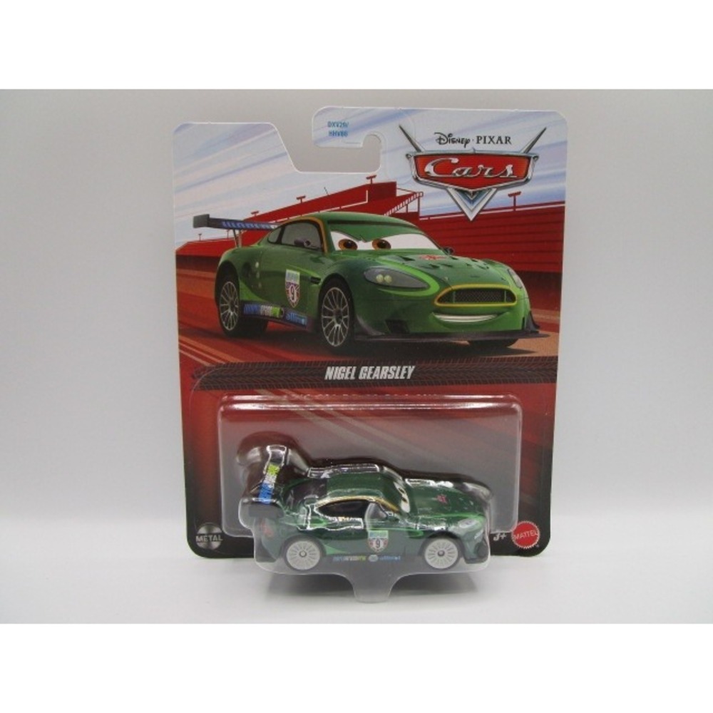 Disney Pixar Cars Nigel Gearsley Die-Cast Metal Car Mattel 1:55 Cars 2